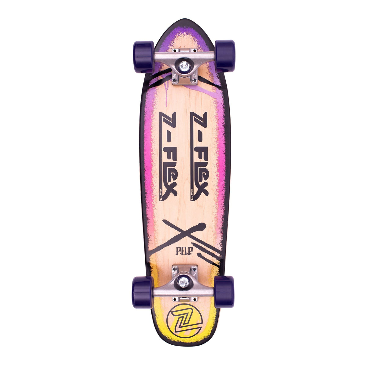 P.O.P 27" Purple Fade