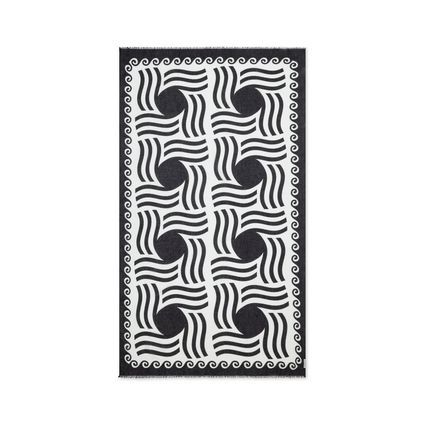 Mykonos Pareo - Midnight Swim Sun Pattern