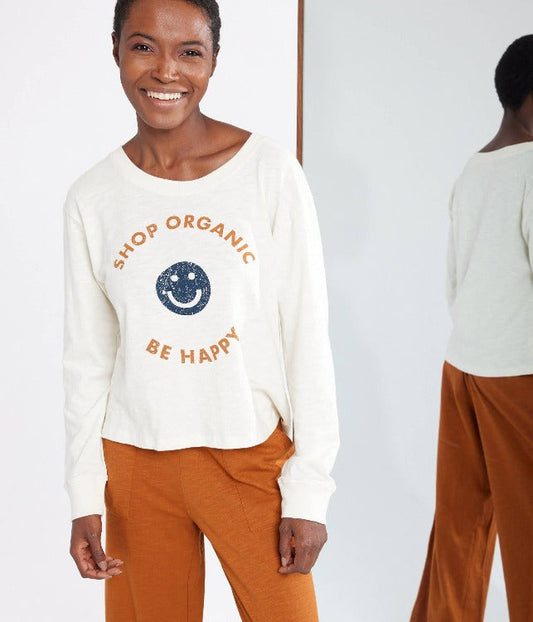 Shop Organic Long Sleeve Tee