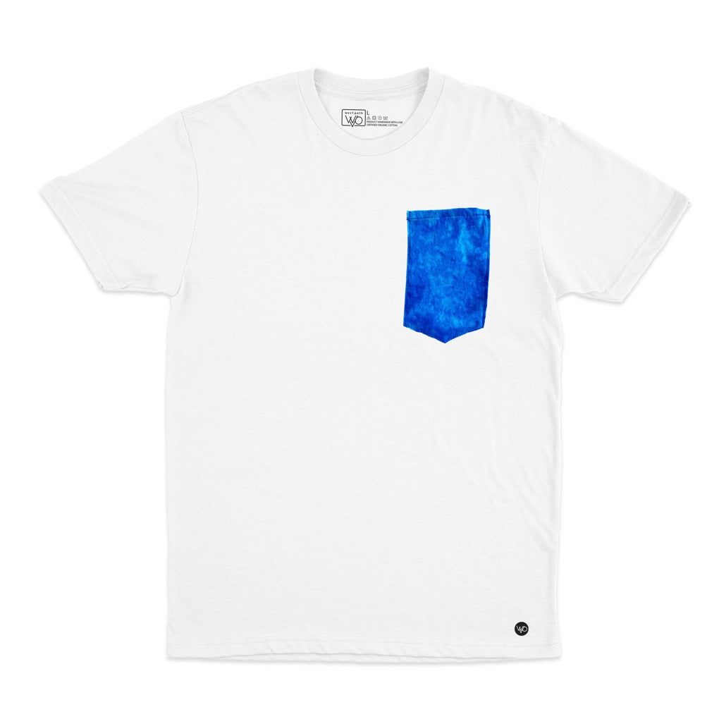 Ocean Pocket Tee in White