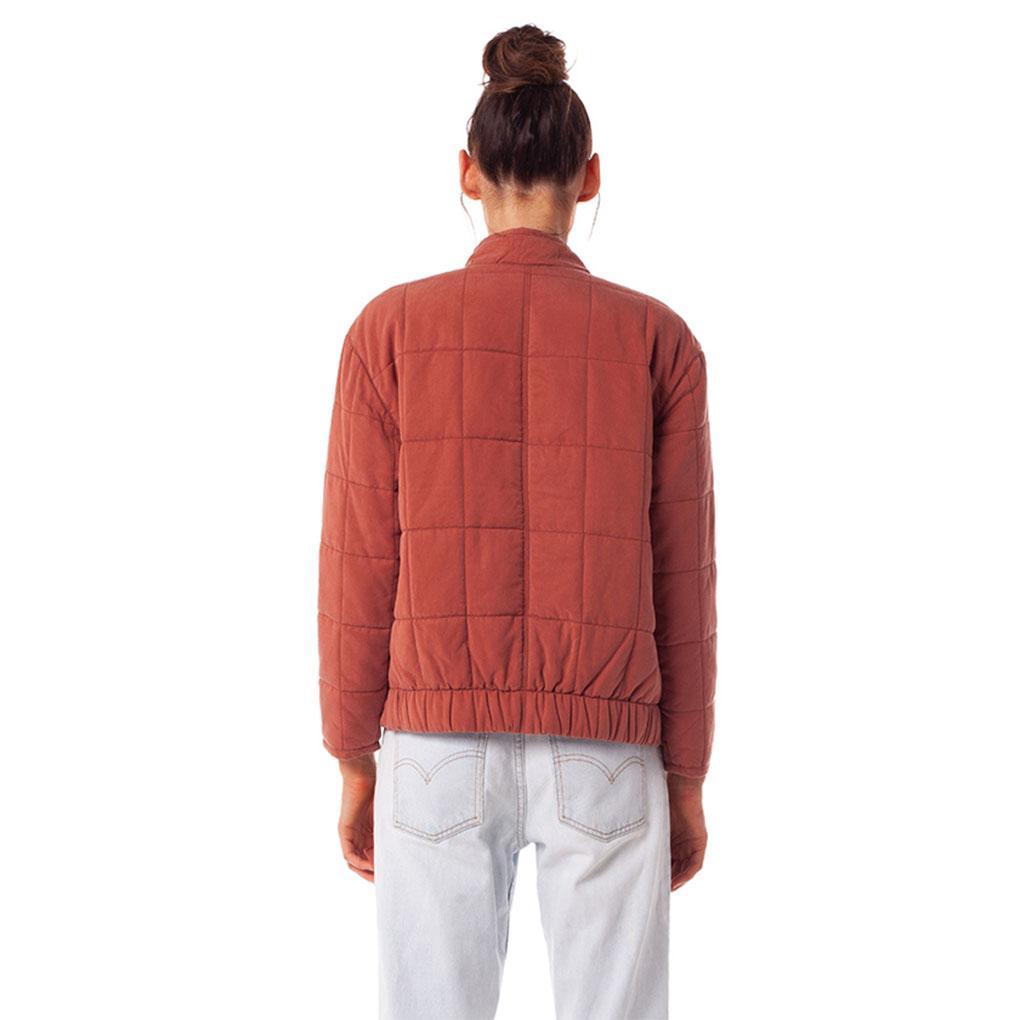 Lightweight Quilted Bomber Jacket - Size L