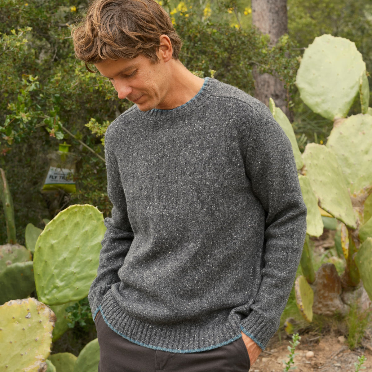 Mollusk Cambridge Sweater - Merino Wool Crewneck Sweater
