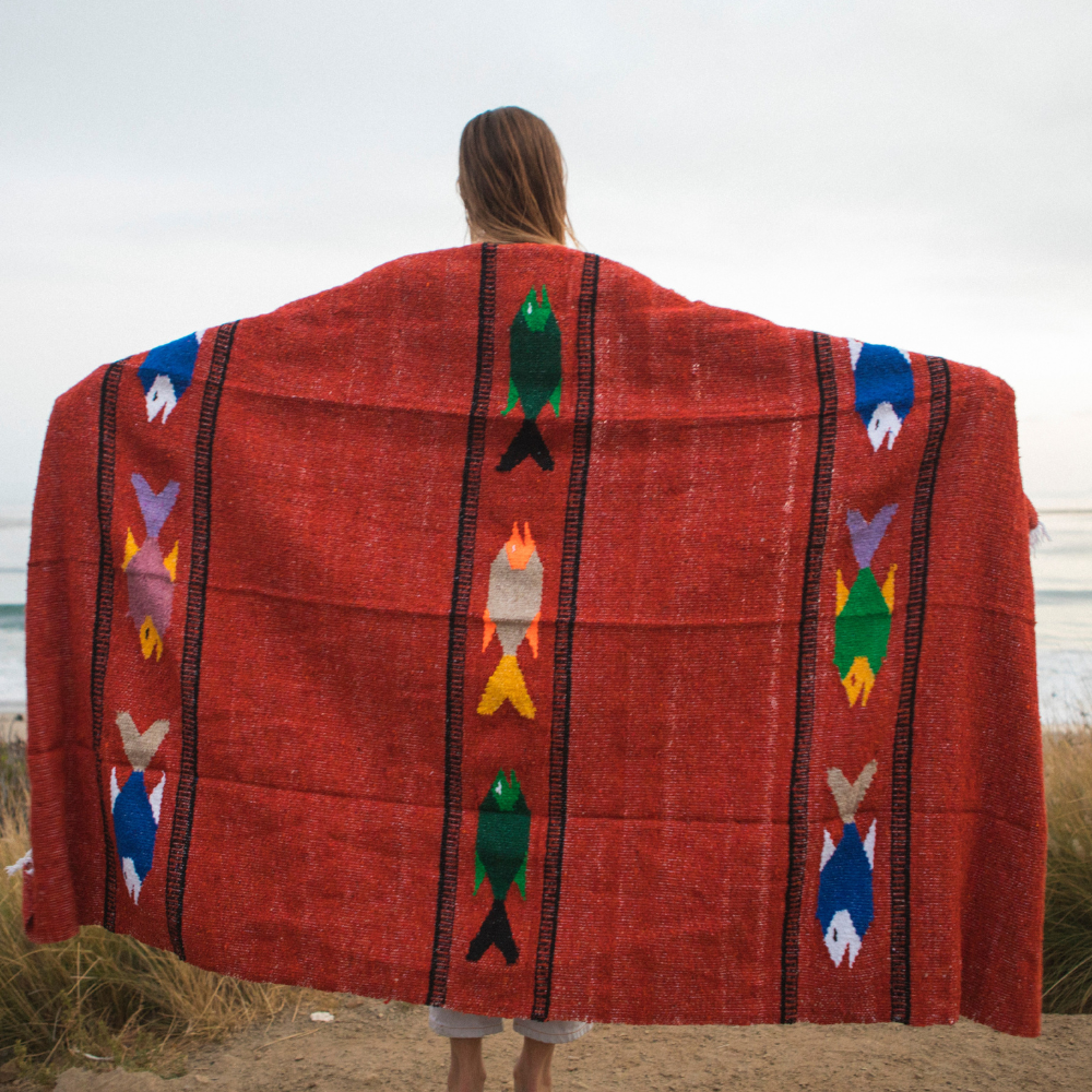 Fish Blanket | Beach Throw Blanket | Ocean Lovers