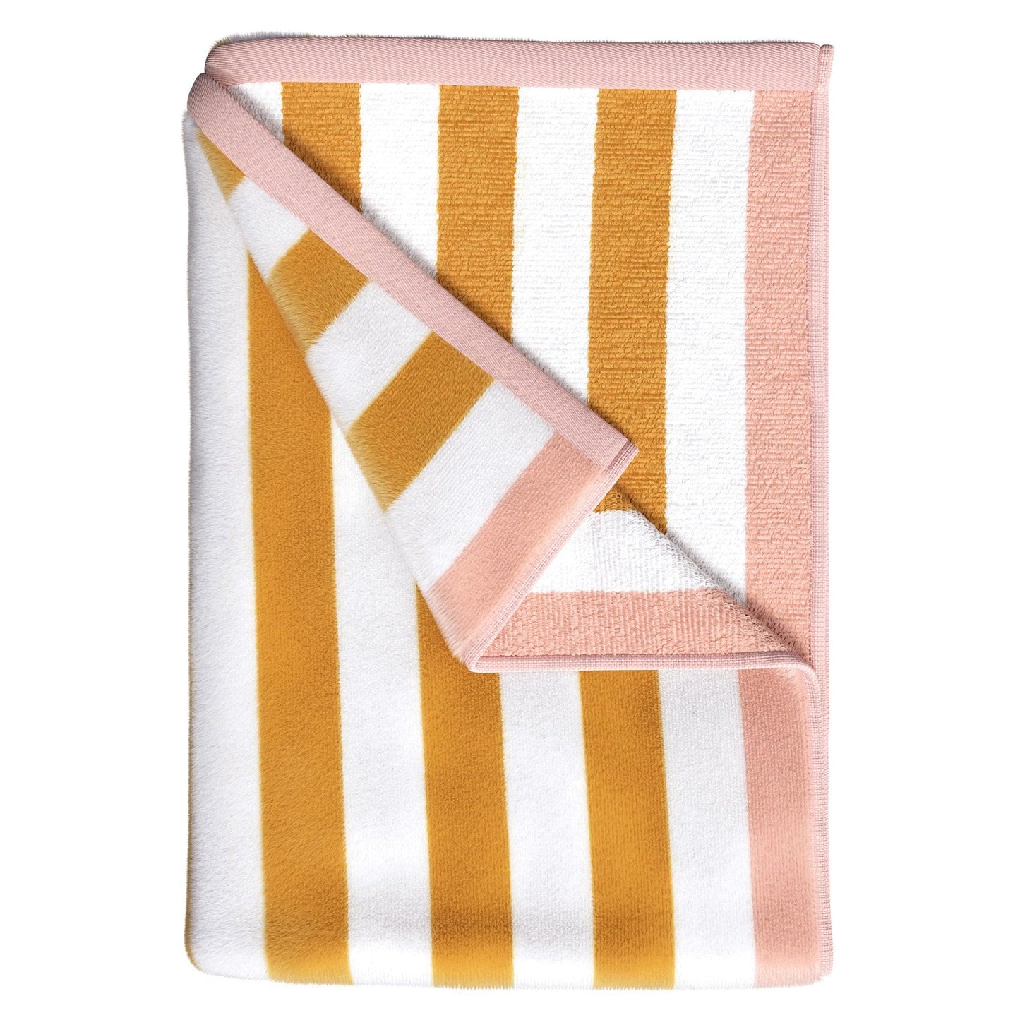 Oversized Striped Border Cabana Beach Towel - Santa Cruz