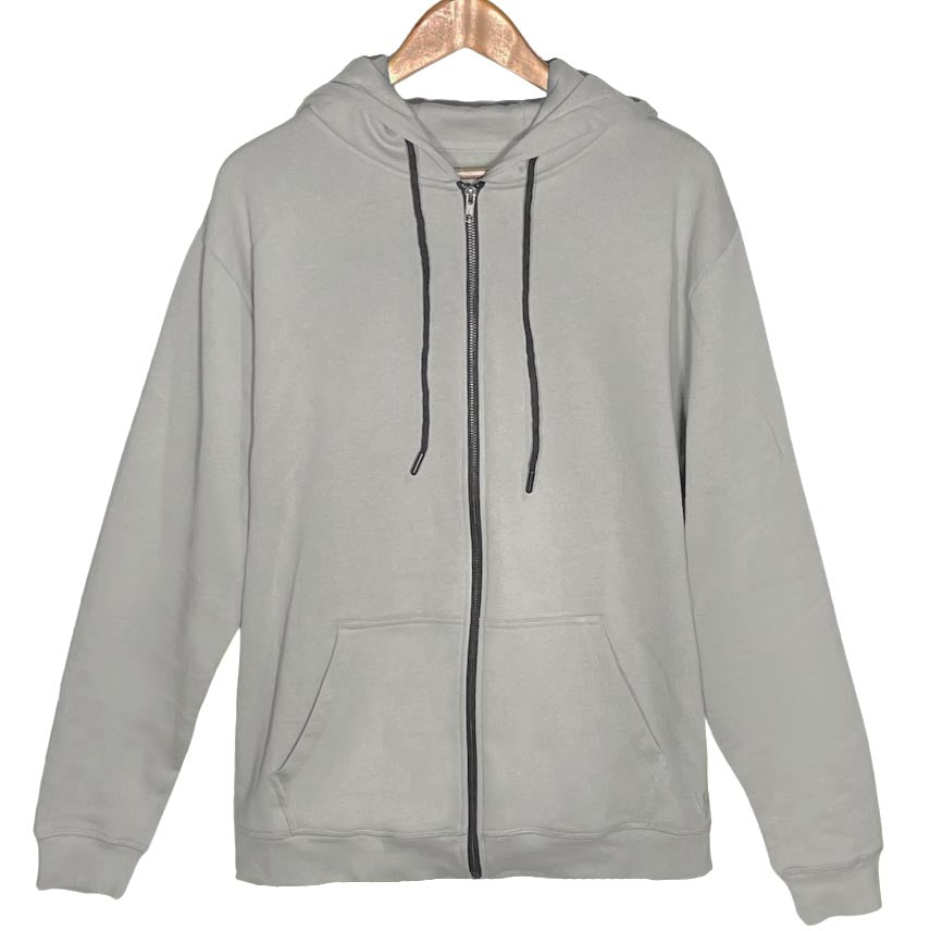 Women's Organic Zip-Up Hoodie - Grey