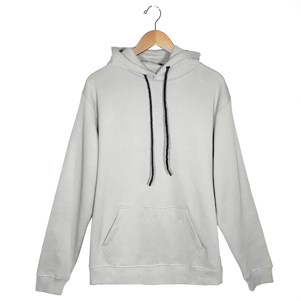 Men's Organic Pullover Hoodie - Grey