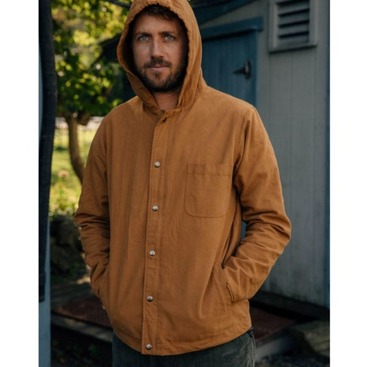 Mollusk - Hooded Deck Jacket - Tan (Size L)