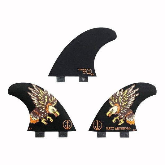 Matt Archbold Speed Medium Thruster Fins (Twin Tab)