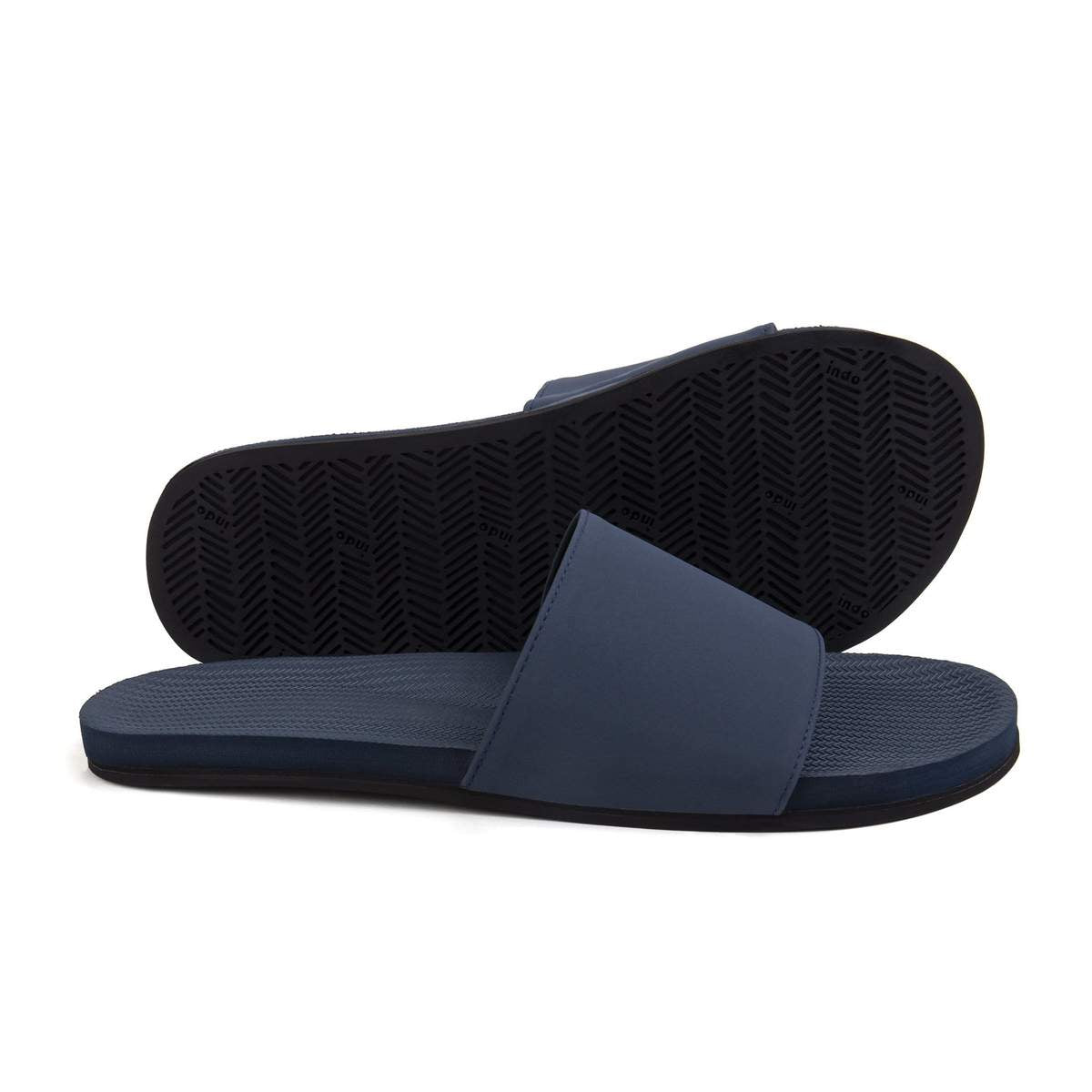 Men's Blue Eco-Friendly Slides