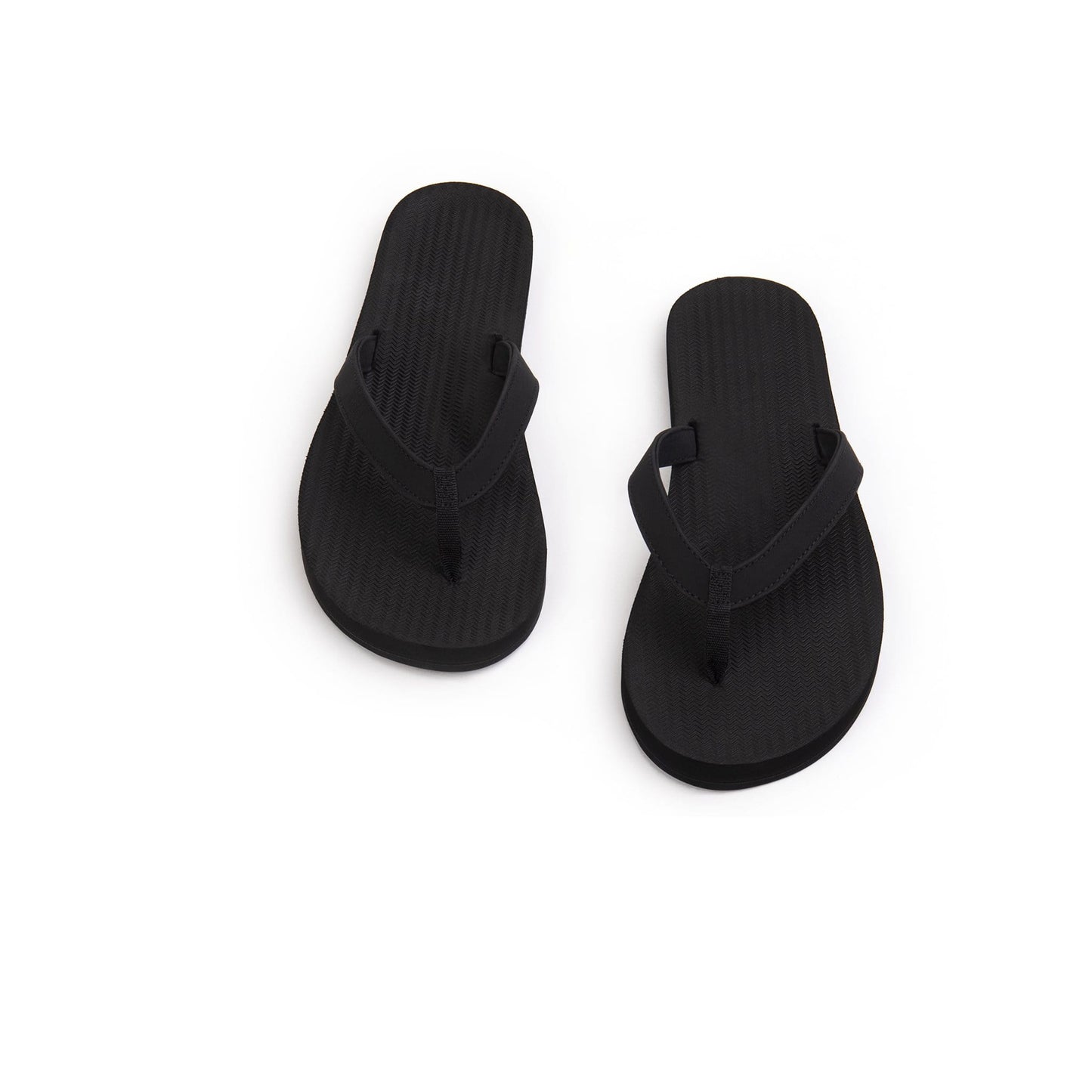 Women's Black Eco-Friendly Flip Flops