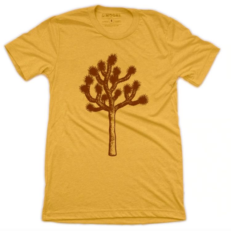 Joshua Tree Tee- Yellow