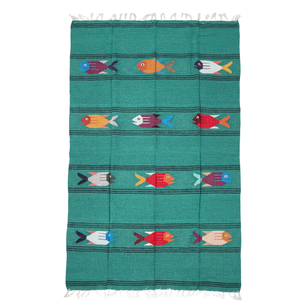 Fish Blanket | Beach Throw Blanket | Ocean Lovers
