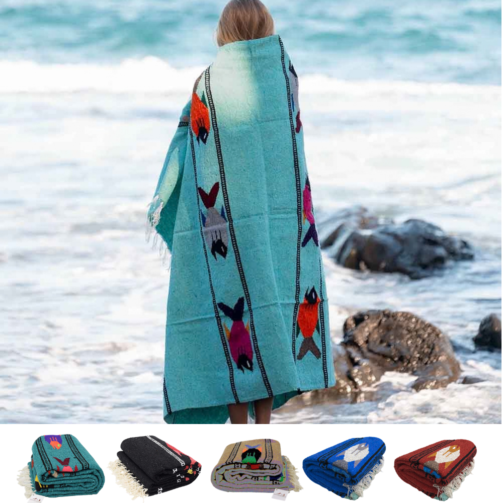 Fish Blanket | Beach Throw Blanket | Ocean Lovers
