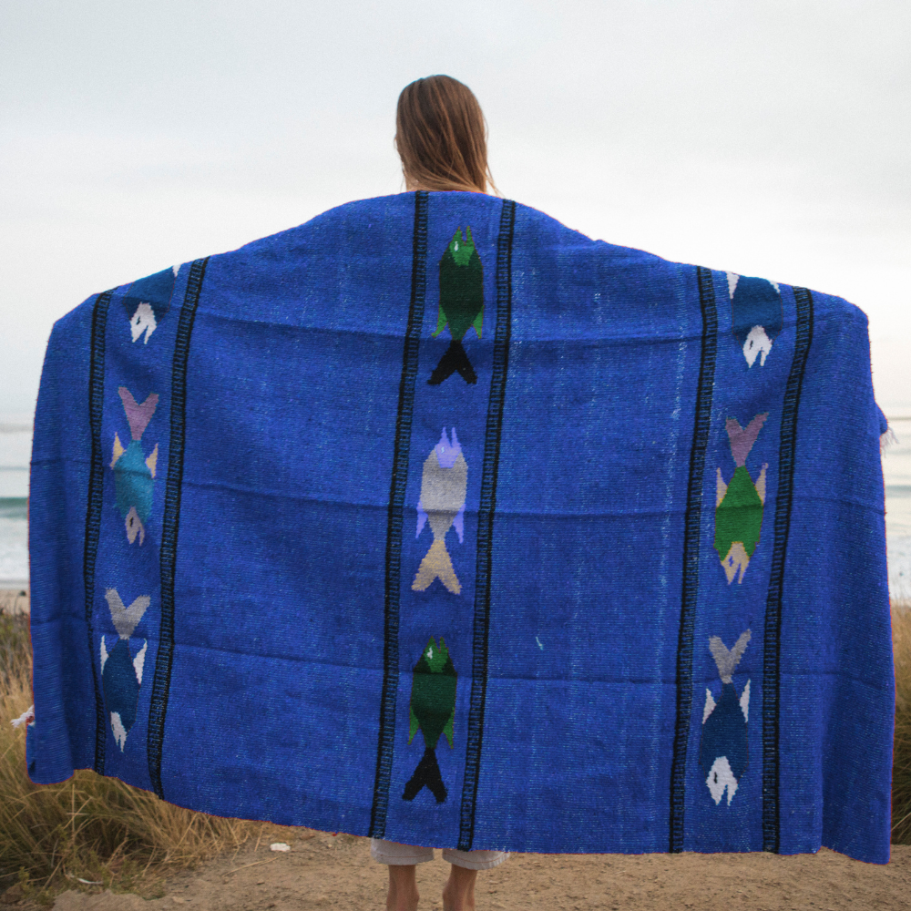 Fish Blanket | Beach Throw Blanket | Ocean Lovers