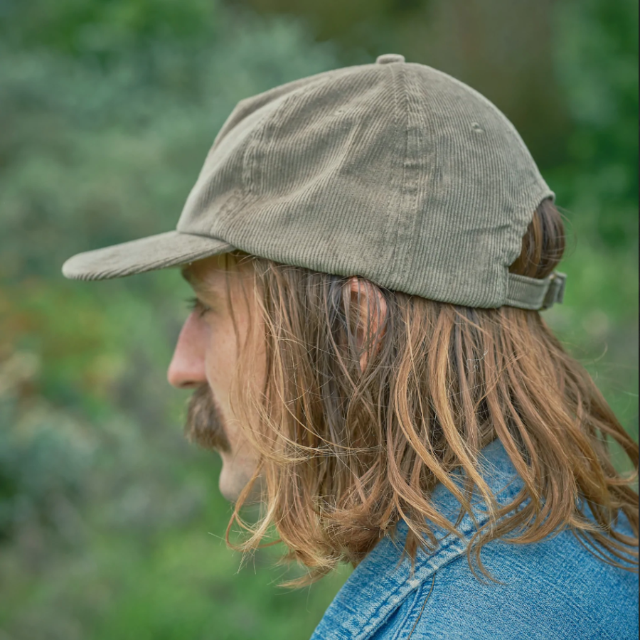 Olive Green Mushroom Hat