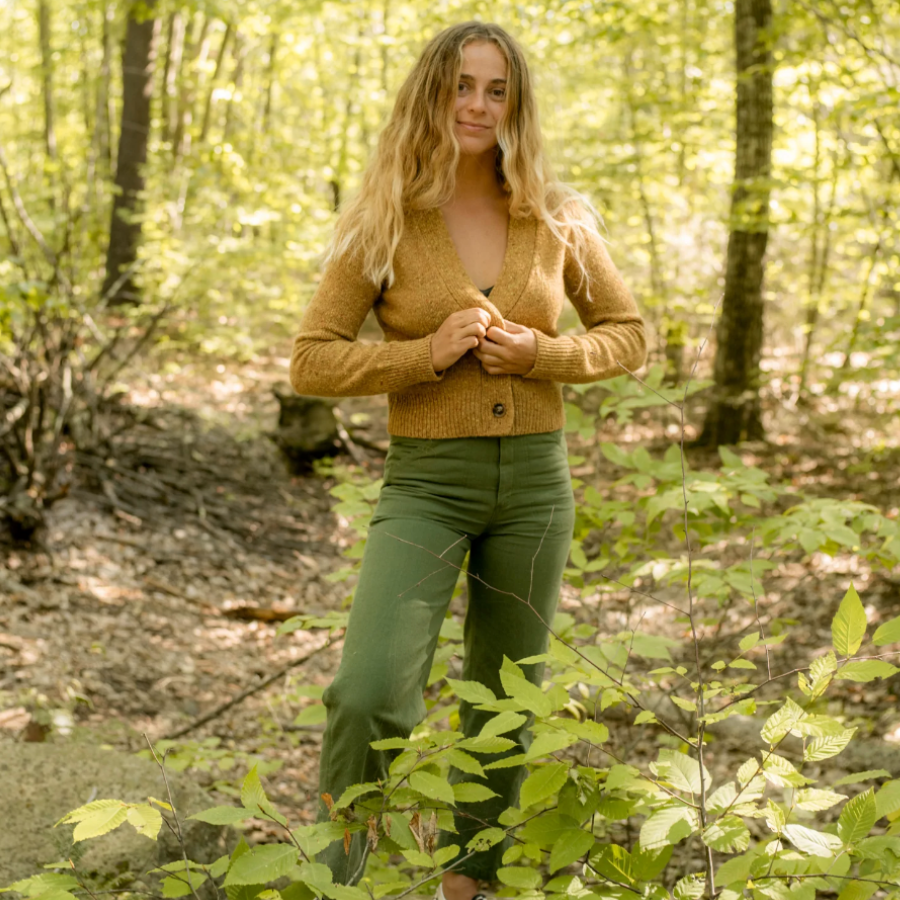 Dark Green Painter Pants