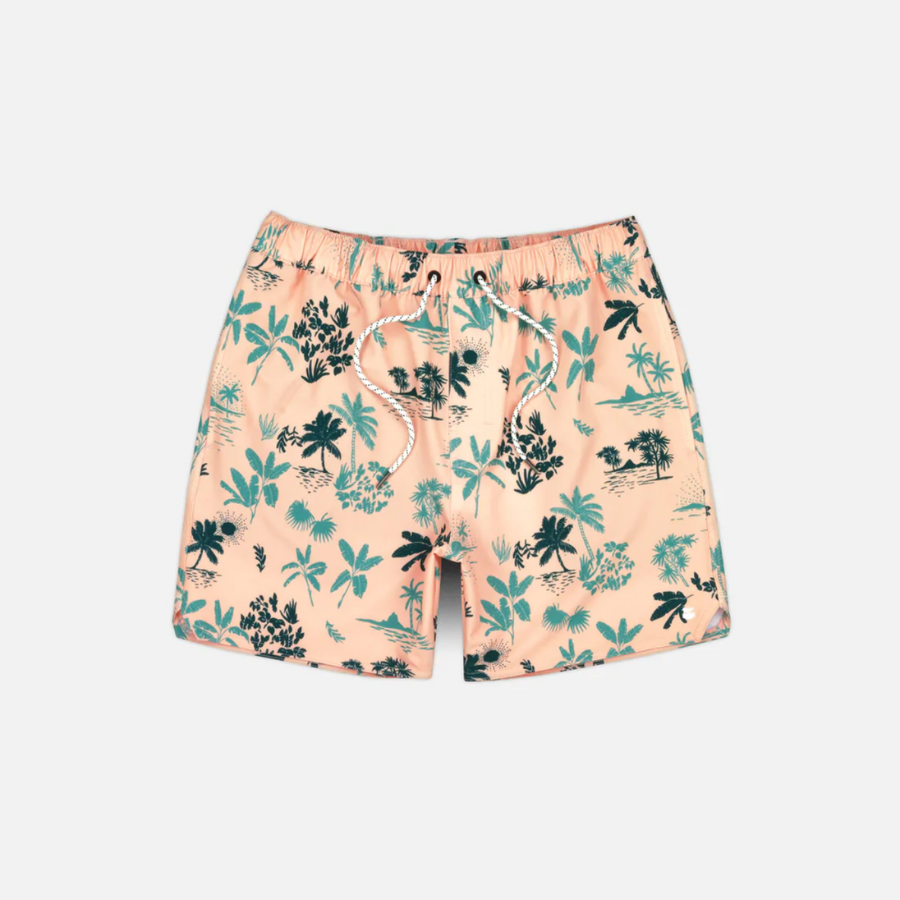 Printed Bayside Poolshort