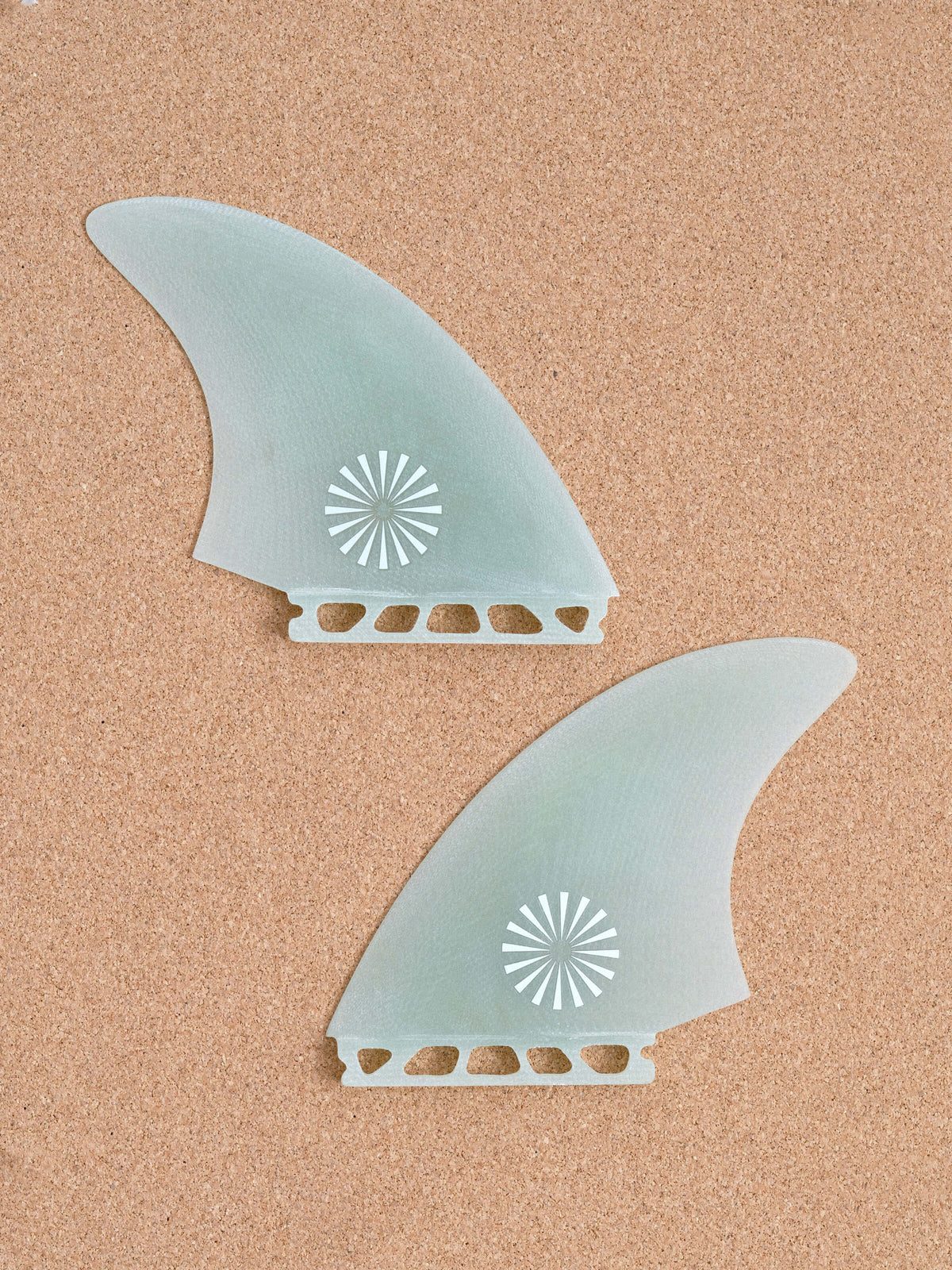 Radio Keel Fin Set by Mollusk - Futures Compatible Twin Keel Fins | Apex Keel
