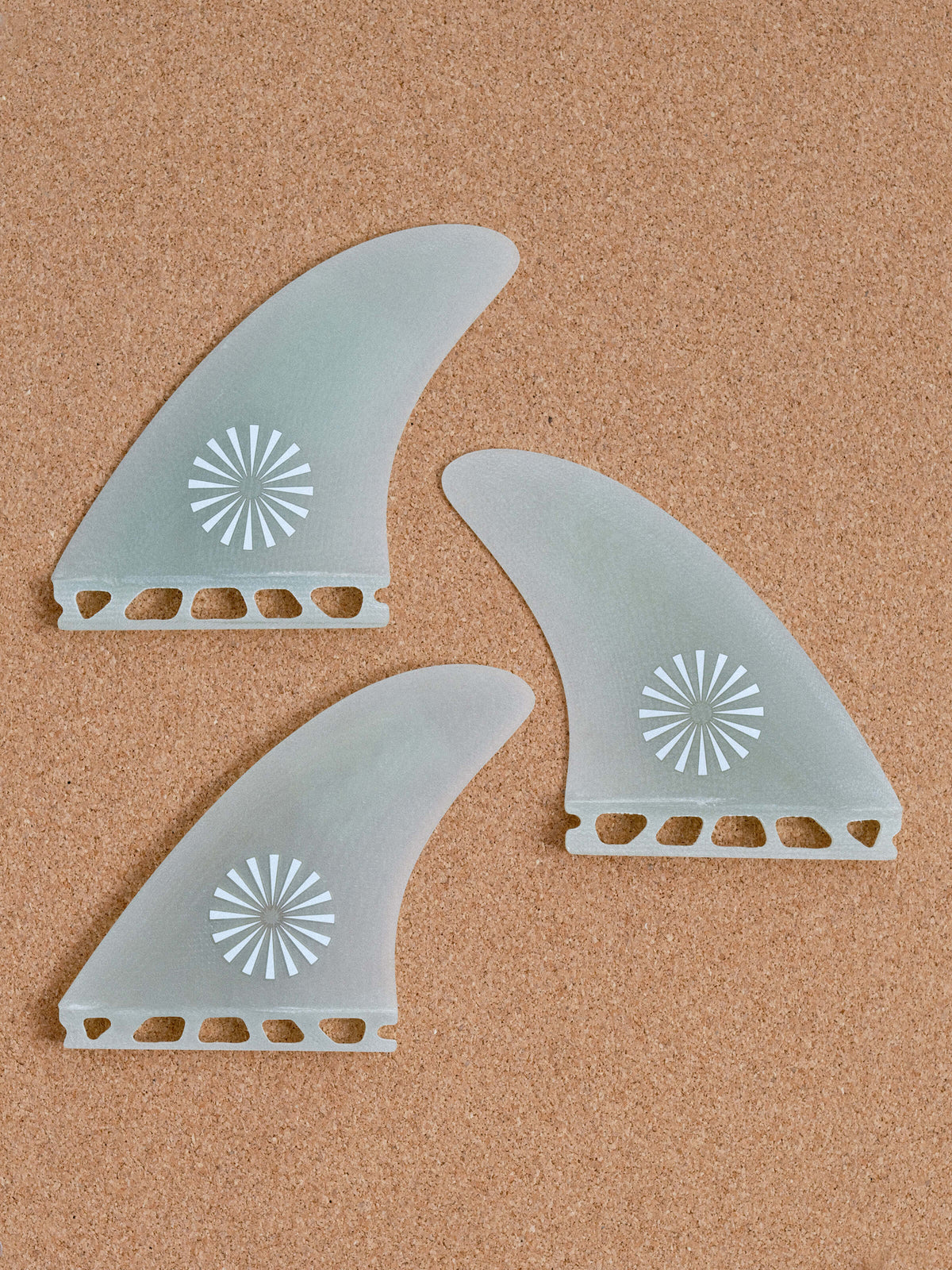 Radio Thruster Fin Set by Mollusk - Futures Compatible 3 Fin Tri Set