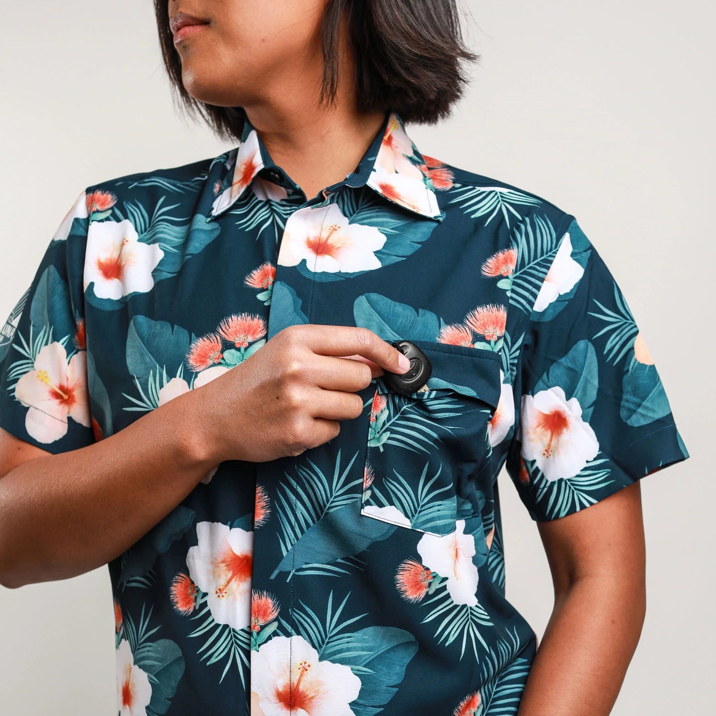 Hawaiian Shirt Rash Guard (Unisex) - Recycled