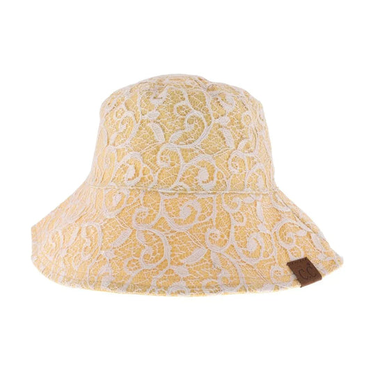 Reversible Lace C.C Bucket Hat