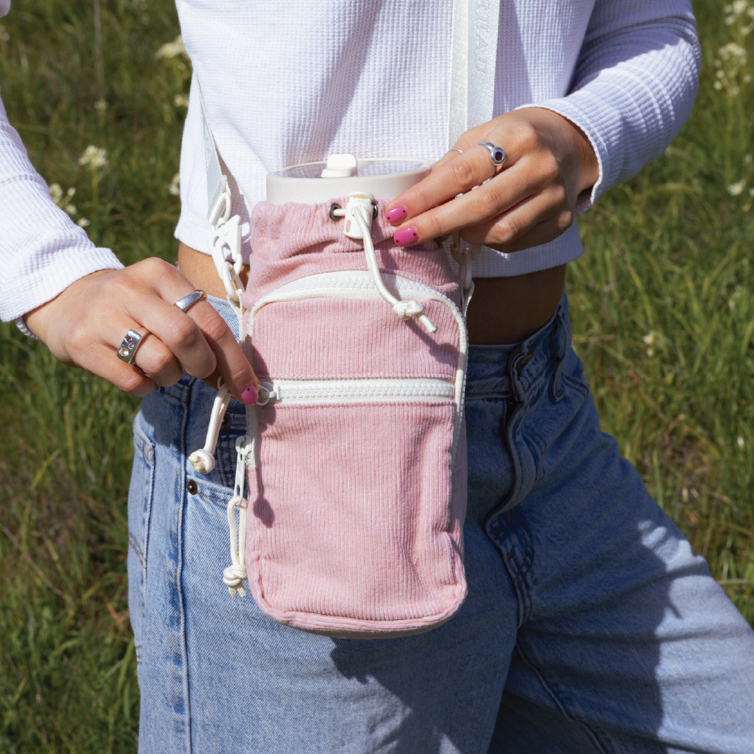 Rose Dust - Water Bottle Sling Bag