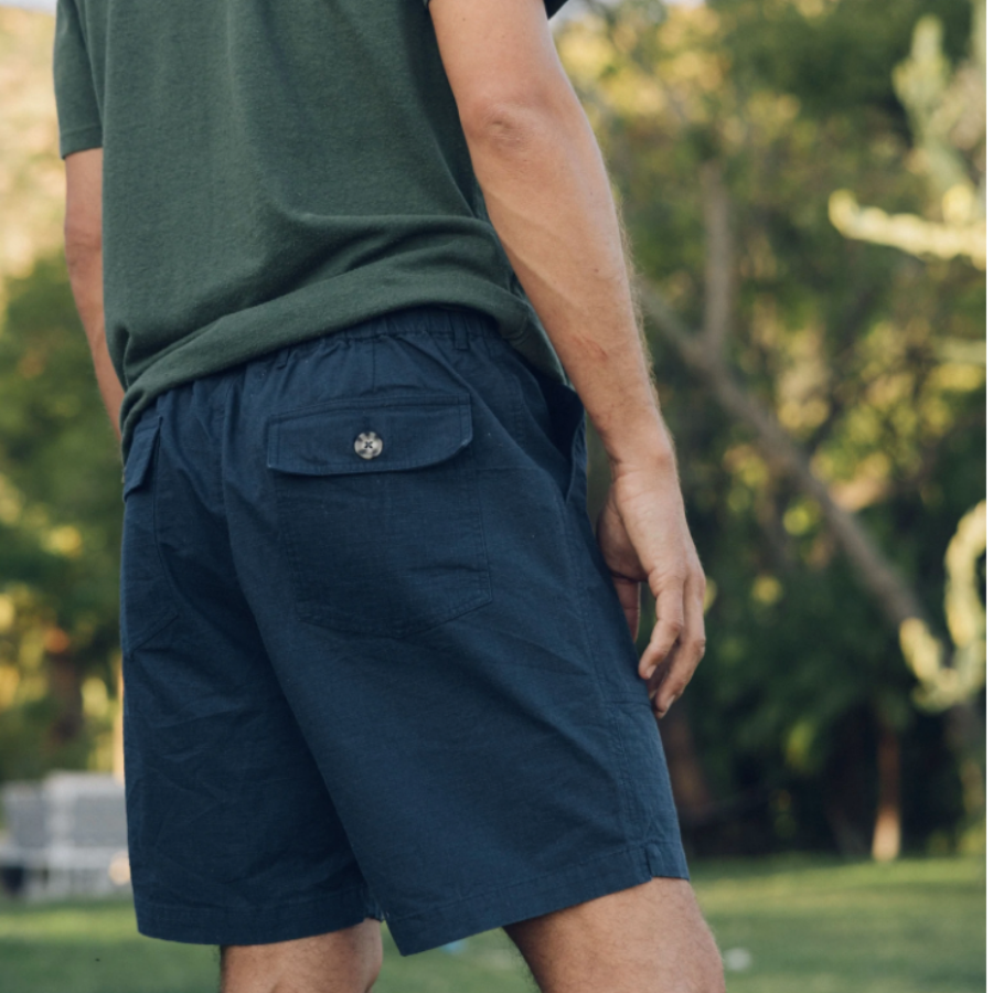 Navy Salvador Shorts