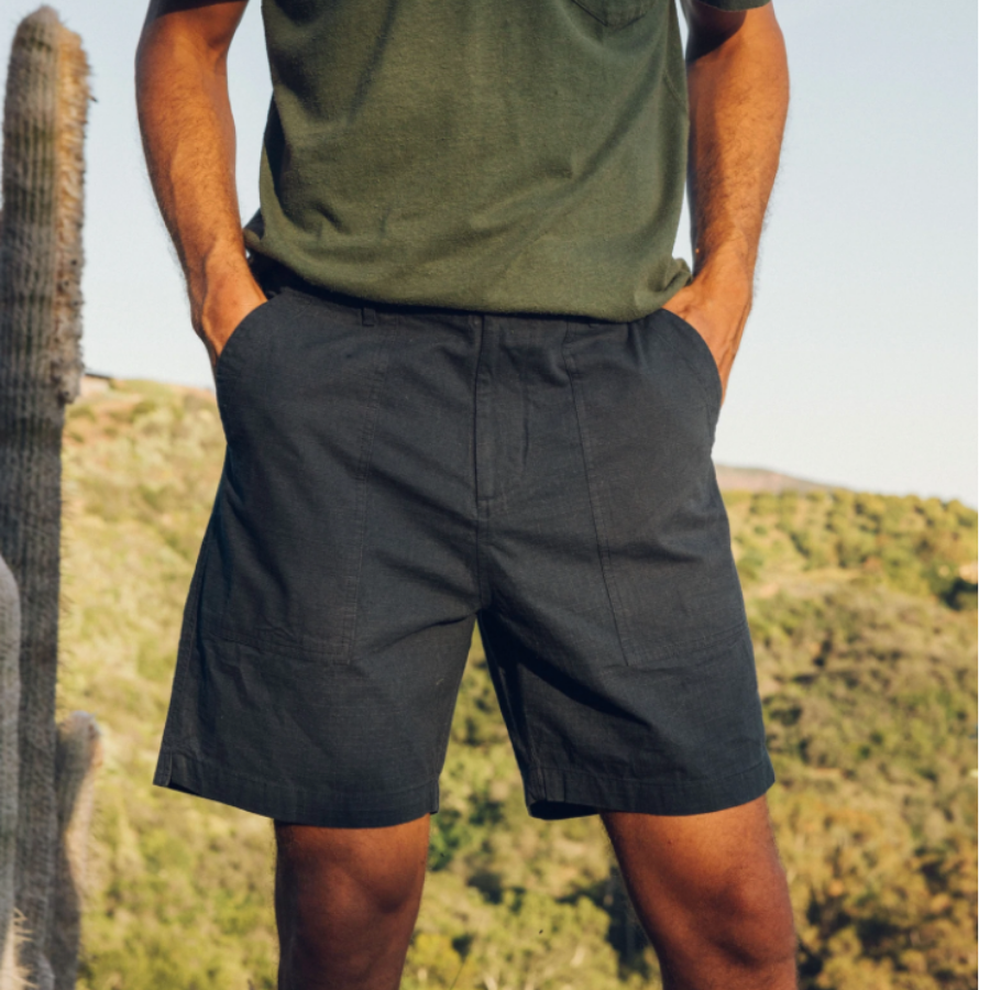 Navy Salvador Shorts