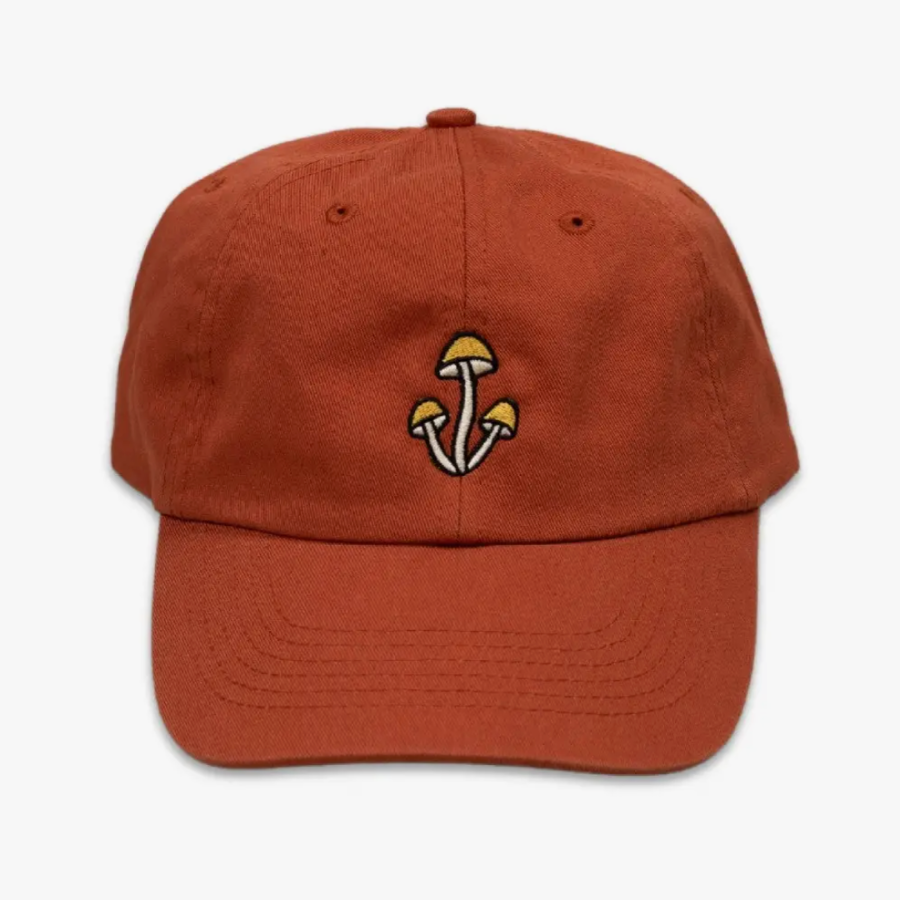 Shroom Dad Hat - Burnt Orange