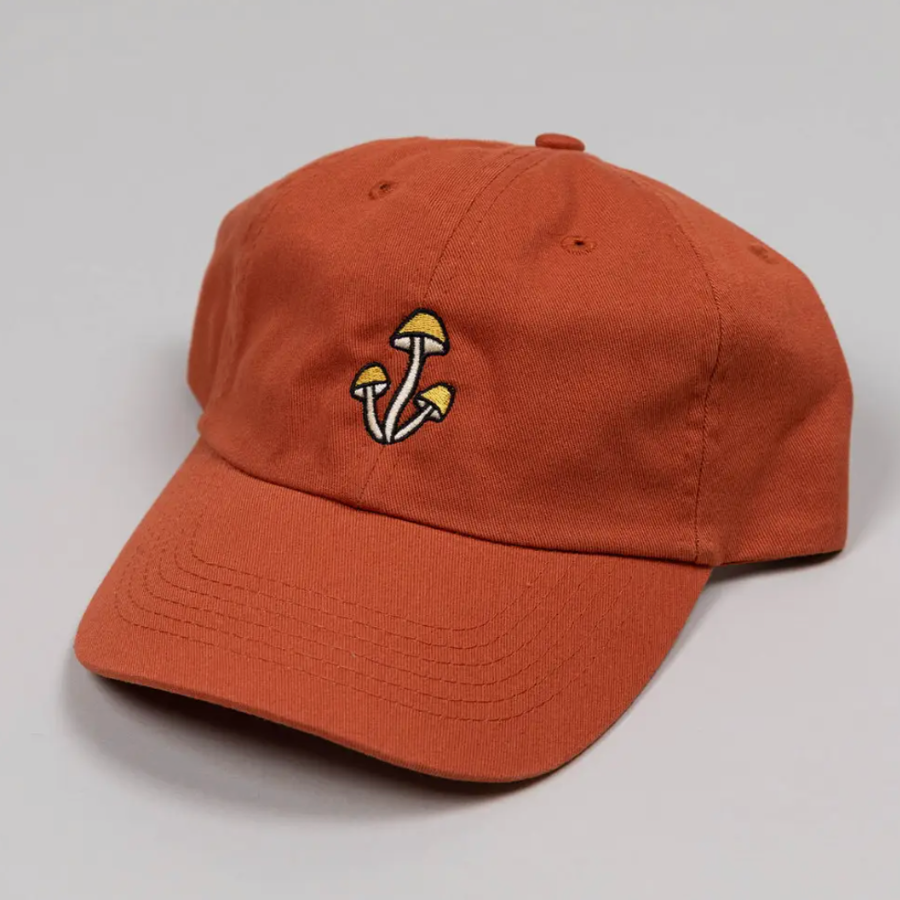 Shroom Dad Hat - Burnt Orange