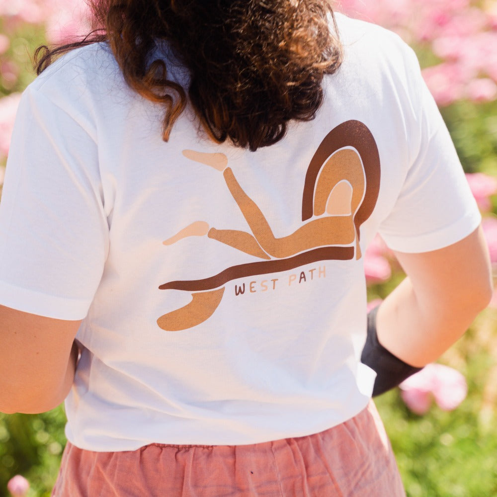 Women's Organic Scoop Neck - Surfer Tee