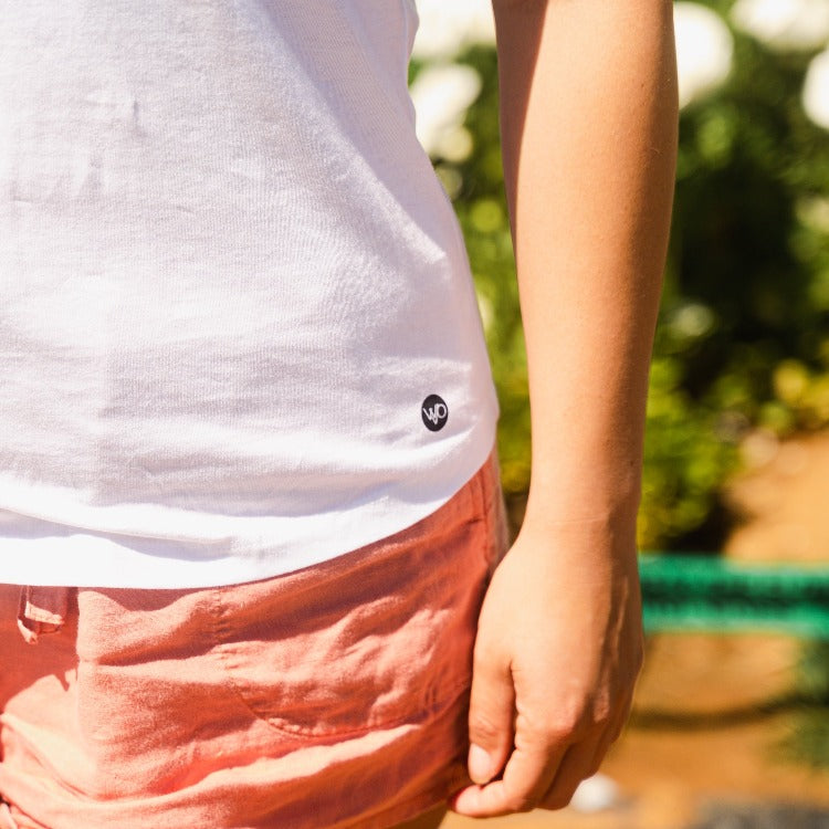 Women's Organic Scoop Neck - Surfer Tee