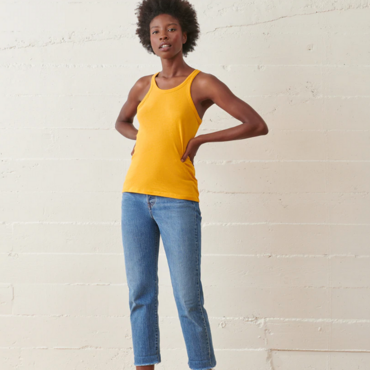 Yellow No. 05 Tank Top