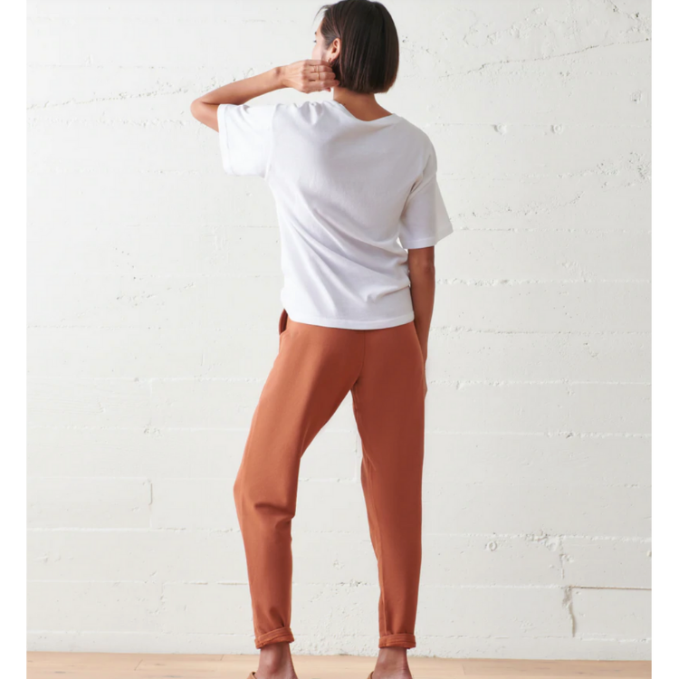 Out + About Pant in Dark Tan