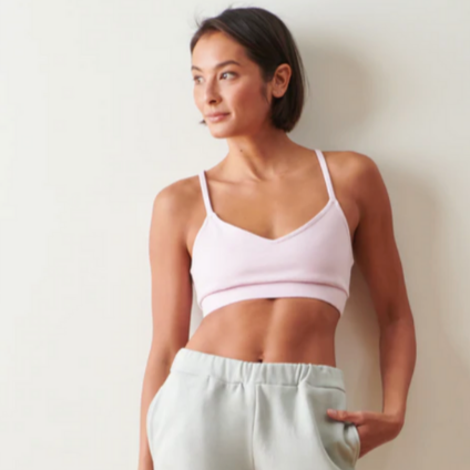 Light Pink Surya Yoga Bra